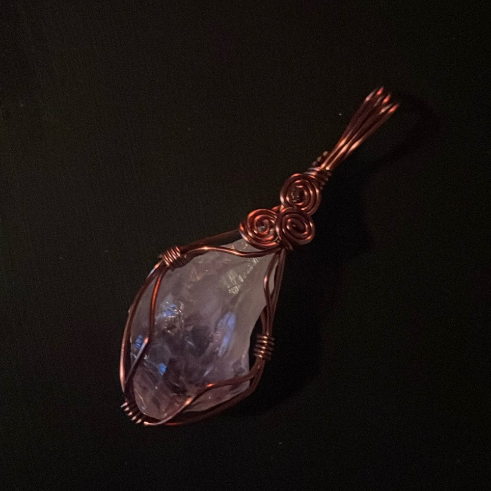Amethyst Pendant ONE OF A KIND